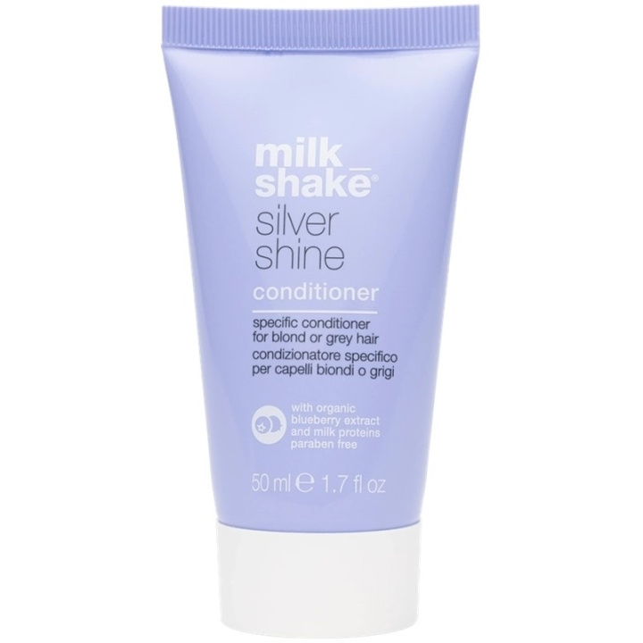 Milk_Shake Silver Shine Conditioner 50ml i gruppen SKÖNHET & HÄLSA / Hår & Styling / Hårvårdsprodukter / Balsam hos TP E-commerce Nordic AB (C84932)