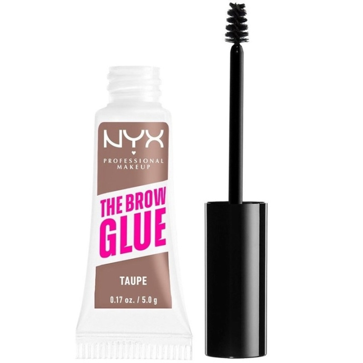 NYX PROF. MAKEUP The Brow Glue Instant Brow Styler 02 Taupe i gruppen SKÖNHET & HÄLSA / Makeup / Ögon & Ögonbryn / Mascara hos TP E-commerce Nordic AB (C84947)