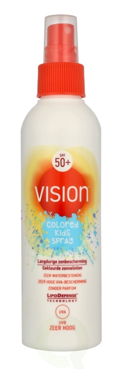 Vision Colored Kids Spray SPF50 200 ml i gruppen SKÖNHET & HÄLSA / Hudvård / Solskydd & Tanning / Solskydd hos TP E-commerce Nordic AB (C84991)