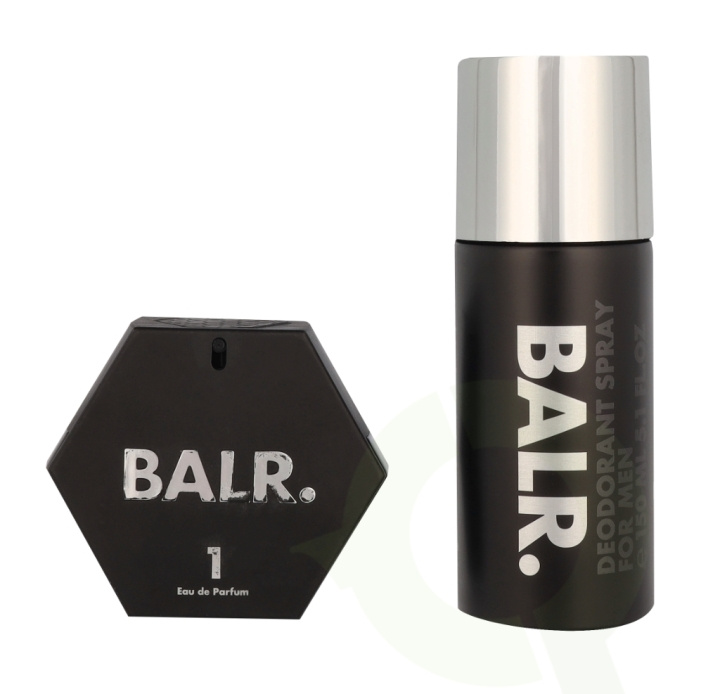 Balr. 1 FOR MEN Giftset 200 ml Edp Spray 50 ml/Deo Spray 150ml i gruppen SKÖNHET & HÄLSA / Presentkit / Presentkit För Honom hos TP E-commerce Nordic AB (C85038)