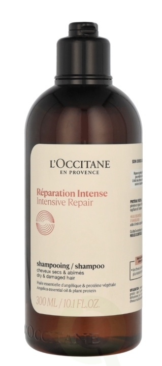 L\'Occitane Intensive Repair Shampoo 300 ml Dry And Damaged Hair i gruppen SKÖNHET & HÄLSA / Hår & Styling / Hårvårdsprodukter / Schampo hos TP E-commerce Nordic AB (C85048)