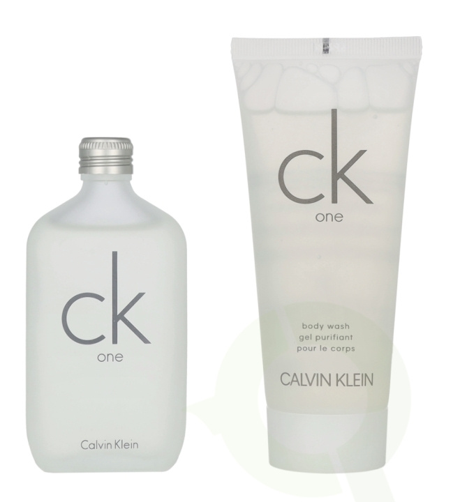 Calvin Klein Ck One Giftset 150 ml Edt Spray 50ml/Shower Gel 100ml i gruppen SKÖNHET & HÄLSA / Presentkit / Presentkit För Honom hos TP E-commerce Nordic AB (C85057)