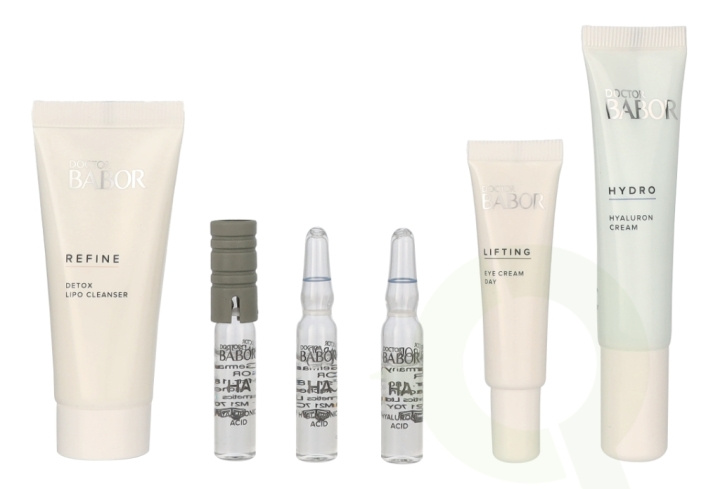 Babor Hydro Filler Routine Set 48 ml Detox Lipo Cleanser 20ml/Hyaluronic Acid Ampoule 6ml/Lifting Eye Cream Day 7ml/Hyaluron Cream 15ml i gruppen SKÖNHET & HÄLSA / Presentkit / Presentkit För Henne hos TP E-commerce Nordic AB (C85076)