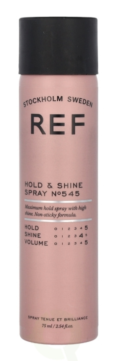 Ref Hold & Shine Hairspray 75 ml For All Hair Types i gruppen SKÖNHET & HÄLSA / Hår & Styling / Hårstylingprodukter / Hårspray hos TP E-commerce Nordic AB (C85135)