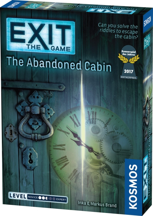 Exit: Escape Room : The Abandoned Cabin (EN) (KOS1264) i gruppen LEKSAKER, BARN- & BABYPRODUKTER / Leksaker / Sällskapsspel / Familjespel hos TP E-commerce Nordic AB (C85175)