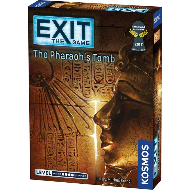 Exit: Escape Room : The Pharaoh\'s Tomb (EN) (KOS1265) i gruppen LEKSAKER, BARN- & BABYPRODUKTER / Leksaker / Sällskapsspel / Familjespel hos TP E-commerce Nordic AB (C85176)