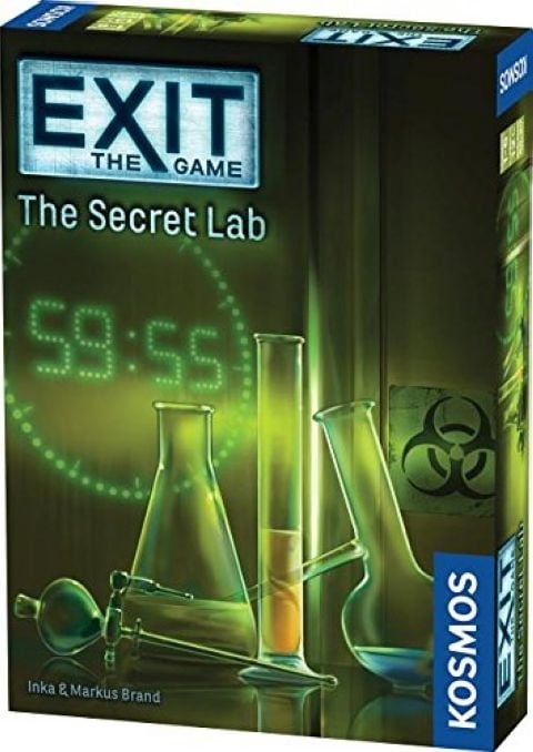 Exit: Escape Room : The Secret Lab (EN) (KOS1266) i gruppen LEKSAKER, BARN- & BABYPRODUKTER / Leksaker / Sällskapsspel / Familjespel hos TP E-commerce Nordic AB (C85177)