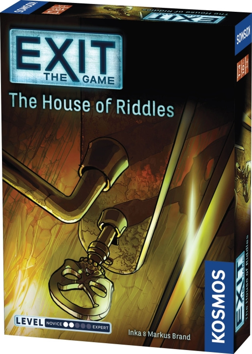 Exit: Escape Room : The House of Riddles (English) (KOS1425) i gruppen LEKSAKER, BARN- & BABYPRODUKTER / Leksaker / Sällskapsspel / Familjespel hos TP E-commerce Nordic AB (C85198)