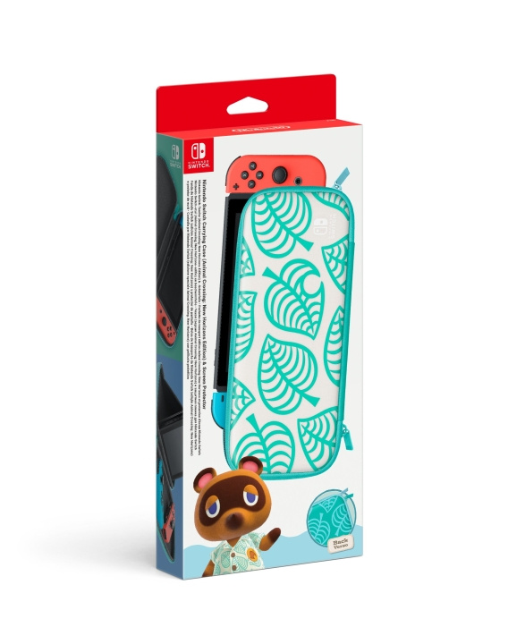 Nintendo Switch bärväska med Animal Crossing: New Horizons tema i gruppen HEMELEKTRONIK / Spelkonsoler & Tillbehör / Nintendo Switch hos TP E-commerce Nordic AB (C85203)