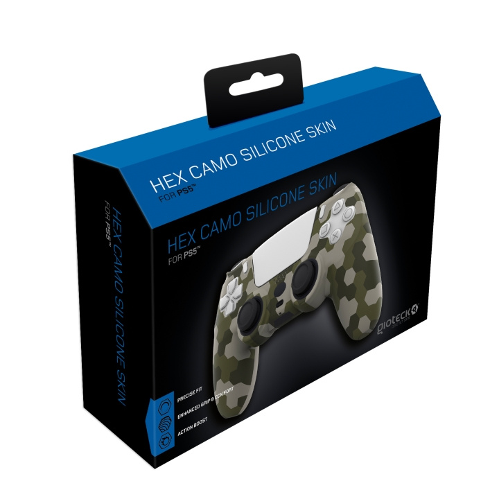 Gioteck Hex Camo silikonskal i gruppen HEMELEKTRONIK / Spelkonsoler & Tillbehör / Sony PlayStation 4 hos TP E-commerce Nordic AB (C85262)