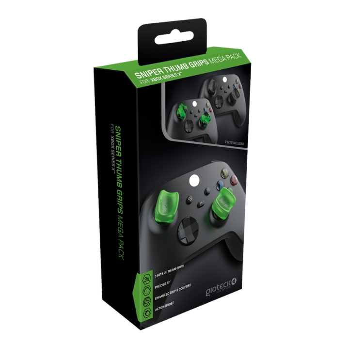 Gioteck Sniper Mega Pack Thumb Grips i gruppen HEMELEKTRONIK / Spelkonsoler & Tillbehör / Xbox Series X/S hos TP E-commerce Nordic AB (C85269)