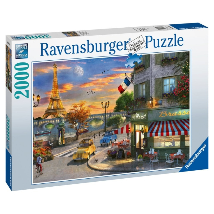 Ravensburger Pussel 2000p - Paris solnedgång (10216716) i gruppen LEKSAKER, BARN- & BABYPRODUKTER / Leksaker / Barnpussel hos TP E-commerce Nordic AB (C85285)