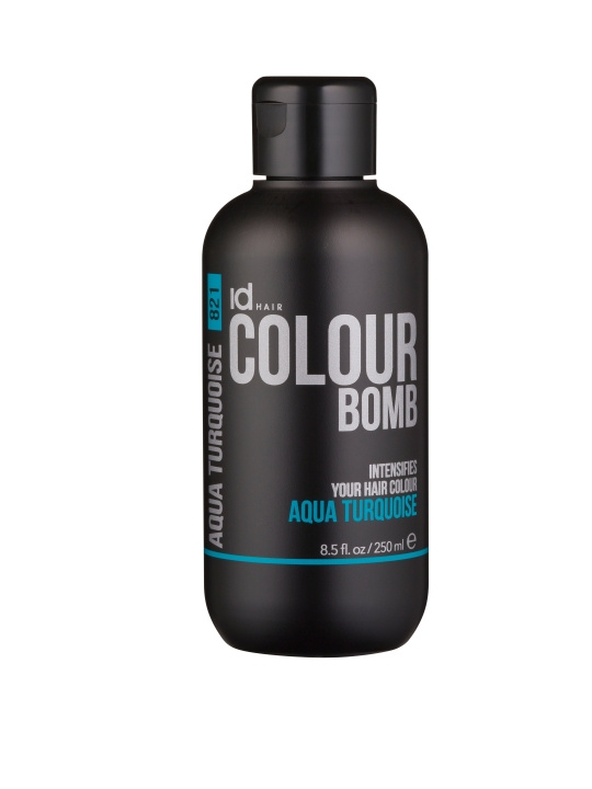 ID Hair Färgbomb 250 ml - Aqua Turkos i gruppen SKÖNHET & HÄLSA / Hår & Styling / Hårvårdsprodukter / Hårfärg / Hårfärg & Färgbomb hos TP E-commerce Nordic AB (C85340)