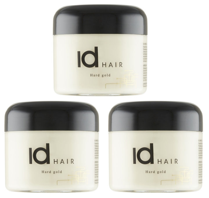 ID Hair Hard Gold 3 x 100 ml i gruppen SKÖNHET & HÄLSA / Hår & Styling / Hårstylingprodukter / Hårvax hos TP E-commerce Nordic AB (C85348)