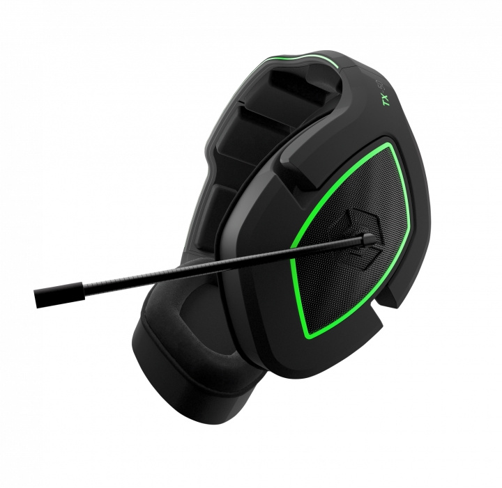 Gioteck TX-50 RF Stereo Gaming Headset (Svart/Grön) (Uni) i gruppen DATORER & KRINGUTRUSTNING / Gaming / Headset hos TP E-commerce Nordic AB (C85359)