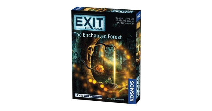 Exit: Escape Room 10: The Enchanted Forest (EN) (KOS1505) i gruppen LEKSAKER, BARN- & BABYPRODUKTER / Spel / Sällskapsspel hos TP E-commerce Nordic AB (C85369)