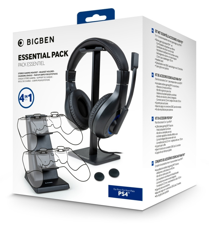 NACON Essential Pack Playstation 4 i gruppen HEMELEKTRONIK / Spelkonsoler & Tillbehör / Sony PlayStation 4 hos TP E-commerce Nordic AB (C85380)