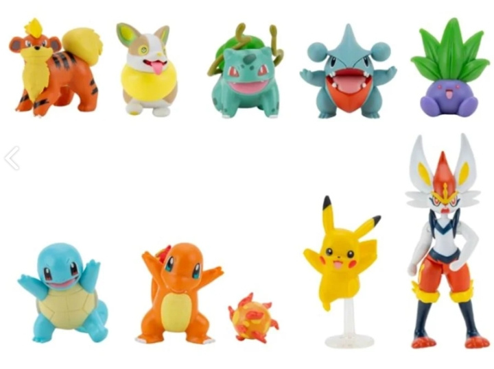 Pokémon Battle Figure 10-pack (PKW2855) i gruppen LEKSAKER, BARN- & BABYPRODUKTER / Leksaker / Figurer, Miniatyrer & tillbehör hos TP E-commerce Nordic AB (C85443)