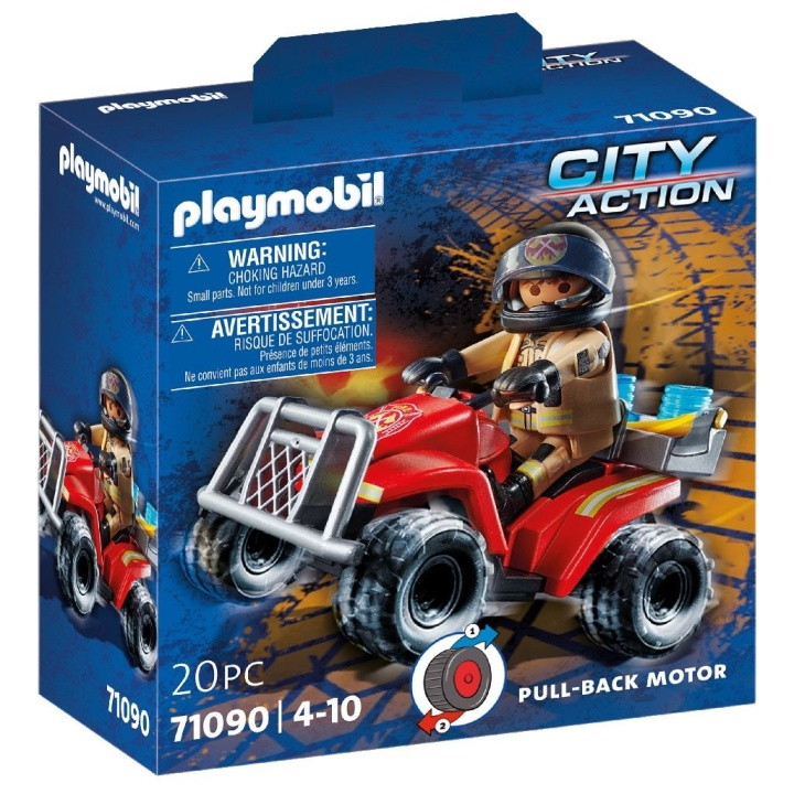 Playmobil Fire Rescue Quad (71090) i gruppen LEKSAKER, BARN- & BABYPRODUKTER / Leksaker / Lekset hos TP E-commerce Nordic AB (C85445)