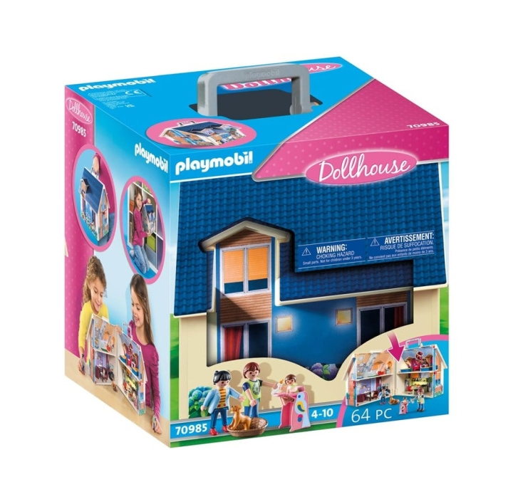 Playmobil Dockhus att ta med sig (70985) i gruppen LEKSAKER, BARN- & BABYPRODUKTER / Leksaker / Lekset hos TP E-commerce Nordic AB (C85448)