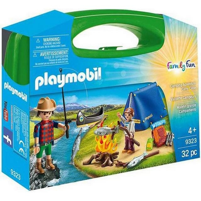 Playmobil Bärväska för camping (9323) i gruppen LEKSAKER, BARN- & BABYPRODUKTER / Leksaker / Lekset hos TP E-commerce Nordic AB (C85456)