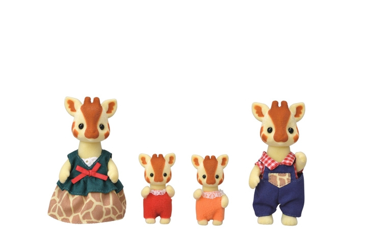 Sylvanian Families Highbranch Girafffamilj (5639) i gruppen LEKSAKER, BARN- & BABYPRODUKTER / Leksaker / Figurer, Miniatyrer & tillbehör hos TP E-commerce Nordic AB (C85458)