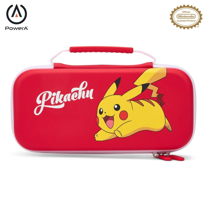 PowerA Skyddsfodral - Pikachu - Nintendo Switch /Nintendo Switch i gruppen HEMELEKTRONIK / Spelkonsoler & Tillbehör / Nintendo Switch / Tillbehör hos TP E-commerce Nordic AB (C85469)