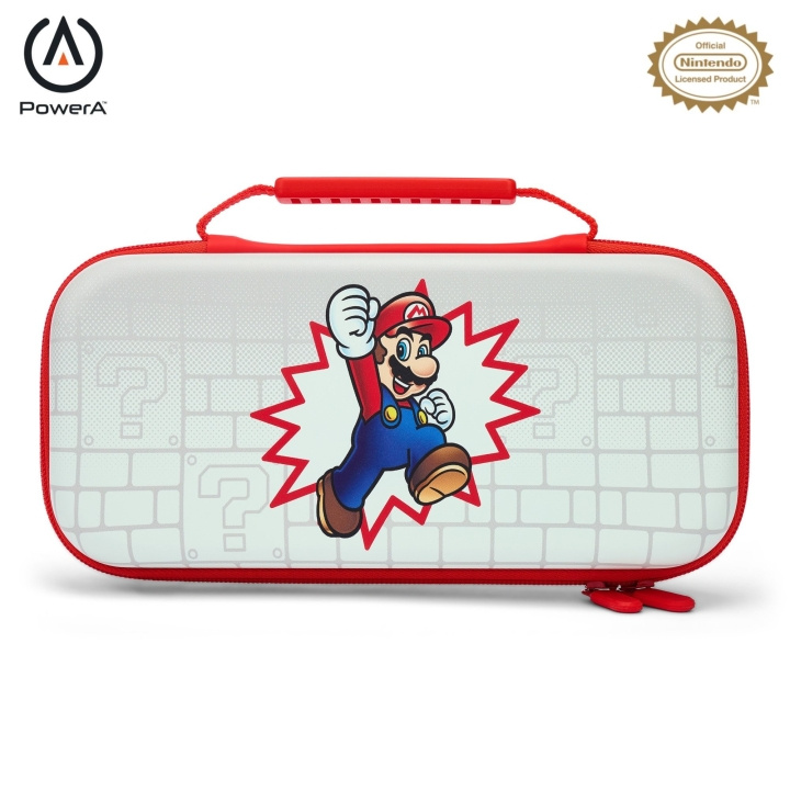 PowerA Protection Case - Brick Breaker Mario i gruppen HEMELEKTRONIK / Spelkonsoler & Tillbehör / Nintendo Switch hos TP E-commerce Nordic AB (C85470)