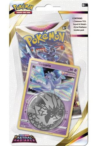 Pokémon Booster pack - Astral utstrålning - Oricorio i gruppen LEKSAKER, BARN- & BABYPRODUKTER / Spel / Kortspel hos TP E-commerce Nordic AB (C85500)