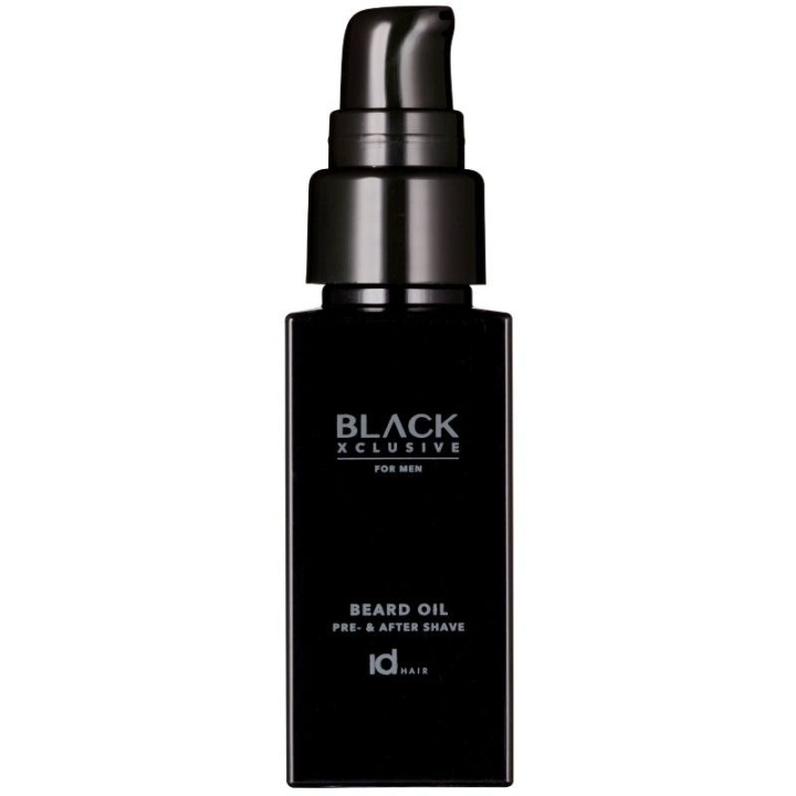 ID Hair Black Exclusive Skäggolja 30 ml i gruppen SKÖNHET & HÄLSA / Hår & Styling / Skäggvård / Skäggolja hos TP E-commerce Nordic AB (C85591)