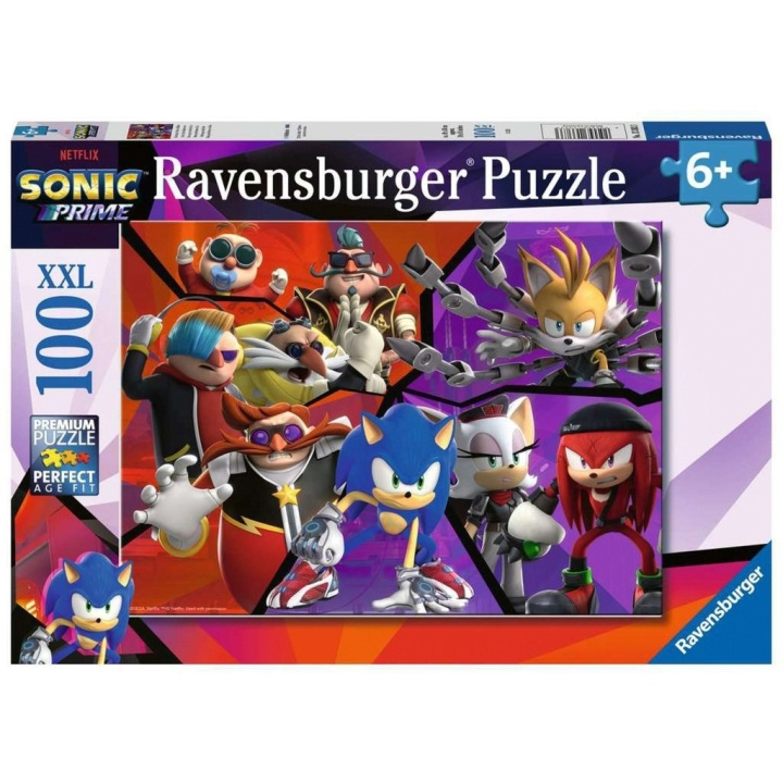 Ravensburger Sonic Prime 100p - (10113383) i gruppen LEKSAKER, BARN- & BABYPRODUKTER / Leksaker / Barnpussel hos TP E-commerce Nordic AB (C85709)