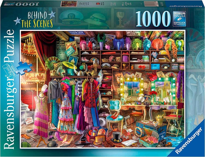 Ravensburger Amiee Stewart Backstage 1000p - (10217517) i gruppen LEKSAKER, BARN- & BABYPRODUKTER / Leksaker / Barnpussel hos TP E-commerce Nordic AB (C85718)