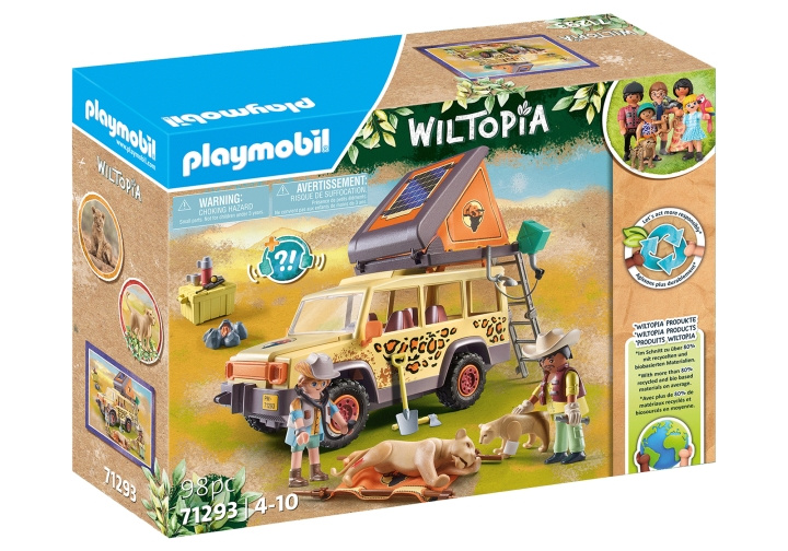 Playmobil Wiltopia - Terrängfordon med lejon (71293) i gruppen LEKSAKER, BARN- & BABYPRODUKTER / Leksaker / Övriga leksaker hos TP E-commerce Nordic AB (C85730)