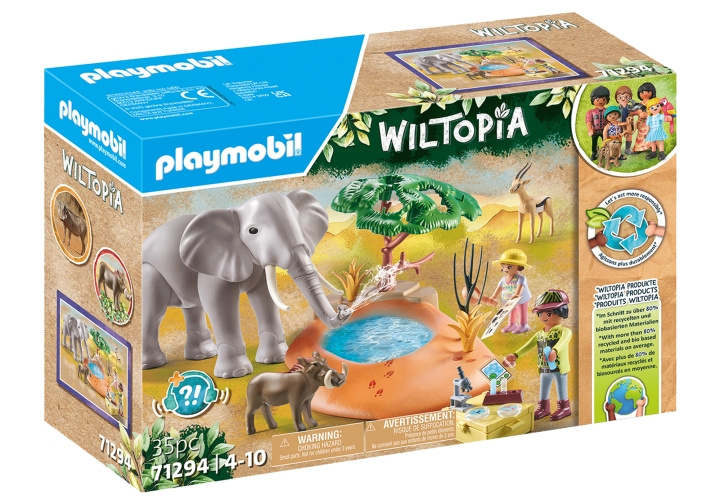 Playmobil Wiltopia - Elefant vid vattenhålet (71294) i gruppen LEKSAKER, BARN- & BABYPRODUKTER / Leksaker / Lekset hos TP E-commerce Nordic AB (C85731)