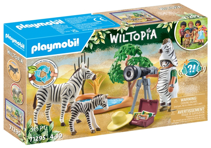 Playmobil Wiltopia - Djurfotograf (71295) i gruppen LEKSAKER, BARN- & BABYPRODUKTER / Leksaker / Lekset hos TP E-commerce Nordic AB (C85732)