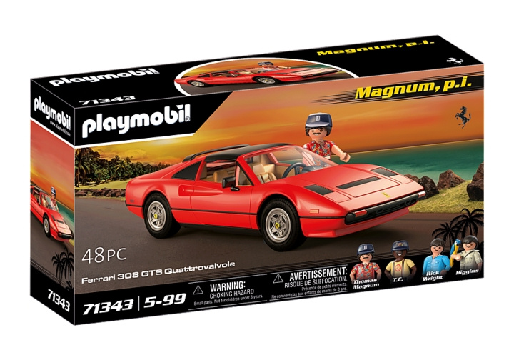 Playmobil Magnum, p.i. Ferrari 308 GTS Quattrovalvole (71343) i gruppen LEKSAKER, BARN- & BABYPRODUKTER / Leksaker / Lekset hos TP E-commerce Nordic AB (C85739)