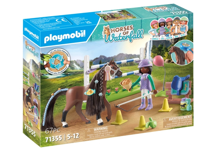 Playmobil Hopparena med Zoe och Blaze (71355) i gruppen LEKSAKER, BARN- & BABYPRODUKTER / Leksaker / Lekset hos TP E-commerce Nordic AB (C85748)