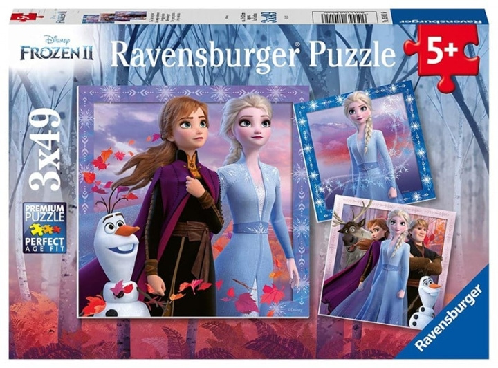 Ravensburger Frozen 2 Resan börjar 3x49p - 05011 i gruppen LEKSAKER, BARN- & BABYPRODUKTER / Leksaker / Barnpussel hos TP E-commerce Nordic AB (C85767)