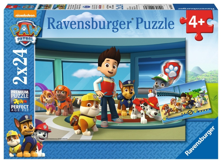 Ravensburger Paw Patrol Hjälpsamma goda näsor 2x24p - 09085 i gruppen LEKSAKER, BARN- & BABYPRODUKTER / Leksaker / Barnpussel hos TP E-commerce Nordic AB (C85775)