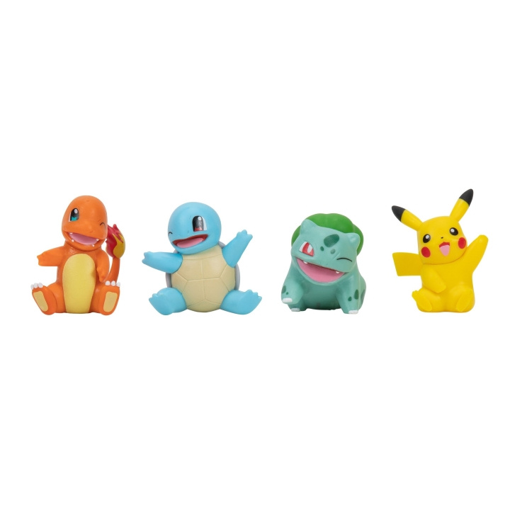 Pokémon Stridsfigur - 4 pk (PKW2977) i gruppen LEKSAKER, BARN- & BABYPRODUKTER / Leksaker / Figurer, Miniatyrer & tillbehör hos TP E-commerce Nordic AB (C85803)