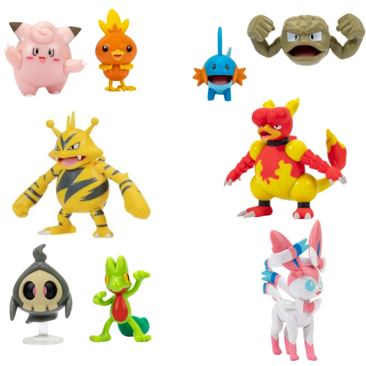 Pokémon Stridsfigur osorterade (95007-12) i gruppen LEKSAKER, BARN- & BABYPRODUKTER / Leksaker / Figurer, Miniatyrer & tillbehör hos TP E-commerce Nordic AB (C85805)