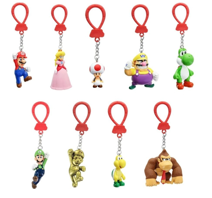 Paladone Super Mario Backpack Buddies ( Assorted ) i gruppen SPORT, FRITID & HOBBY / Roliga prylar / Samlarobjekt hos TP E-commerce Nordic AB (C85813)