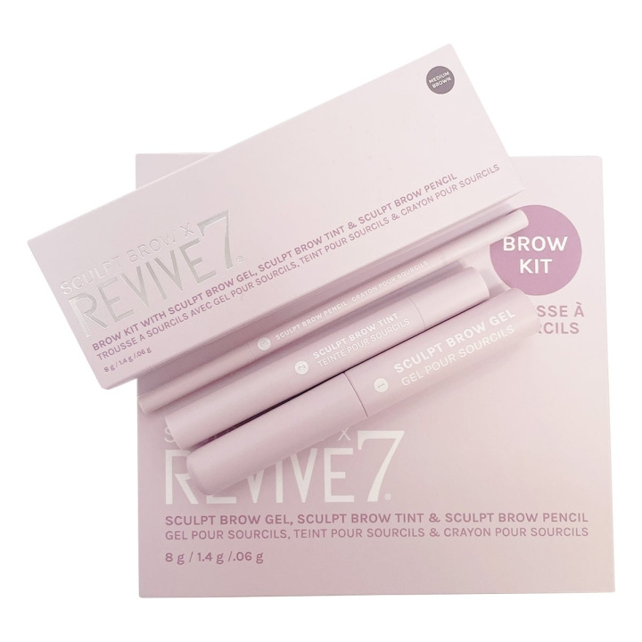 REVIVE7 Sculpt Brow x REVIVE7 Brow Kit Ljus i gruppen SKÖNHET & HÄLSA / Makeup / Ögon & Ögonbryn / Ögonbrynspenna hos TP E-commerce Nordic AB (C85849)