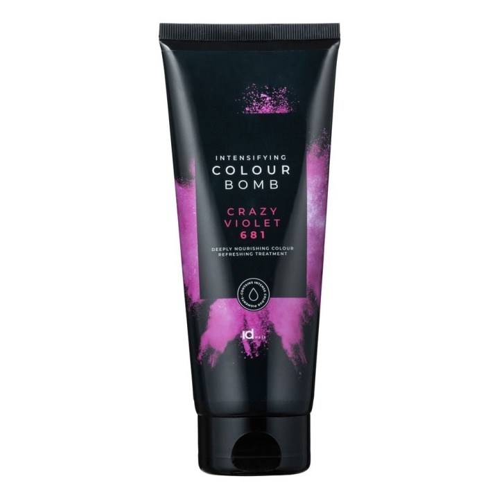 ID Hair Colour Bomb Crazy Violet 681 - 200 ml i gruppen SKÖNHET & HÄLSA / Hår & Styling / Hårvårdsprodukter / Hårfärg / Hårfärg & Färgbomb hos TP E-commerce Nordic AB (C85858)