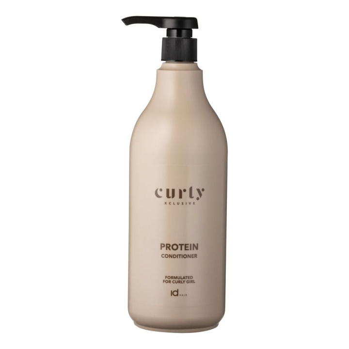 ID Hair Curly Xclusive Protein Balsam 1000 ml i gruppen SKÖNHET & HÄLSA / Hår & Styling / Hårvårdsprodukter / Balsam hos TP E-commerce Nordic AB (C85872)