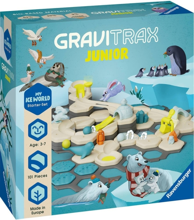 Ravensburger GraviTrax Junior Starter-Set Ice ( 10927060) i gruppen LEKSAKER, BARN- & BABYPRODUKTER / Leksaker / Experiment & DIY hos TP E-commerce Nordic AB (C85904)