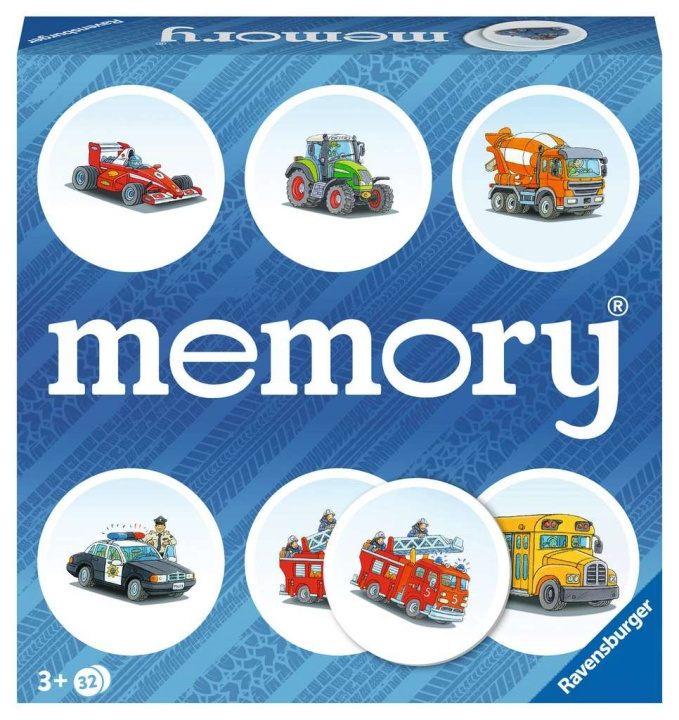 Ravensburger Fordon memory® ( 10622378 ) i gruppen LEKSAKER, BARN- & BABYPRODUKTER / Spel / Sällskapsspel hos TP E-commerce Nordic AB (C85908)