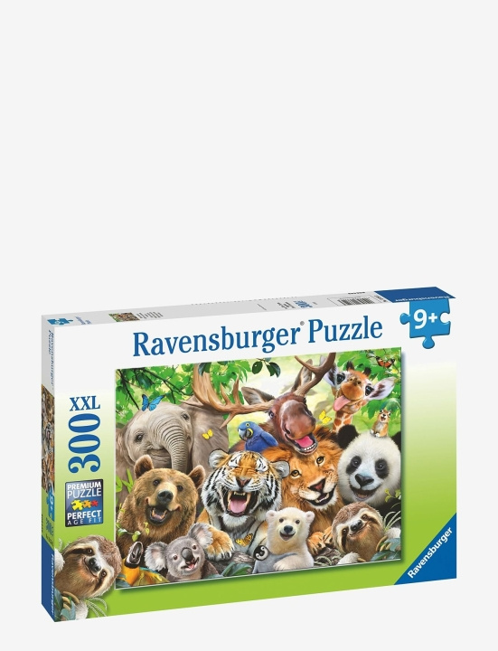 Ravensburger Exotiska djur, selfie 300p (RAE10113354) i gruppen LEKSAKER, BARN- & BABYPRODUKTER / Leksaker / Barnpussel hos TP E-commerce Nordic AB (C85933)