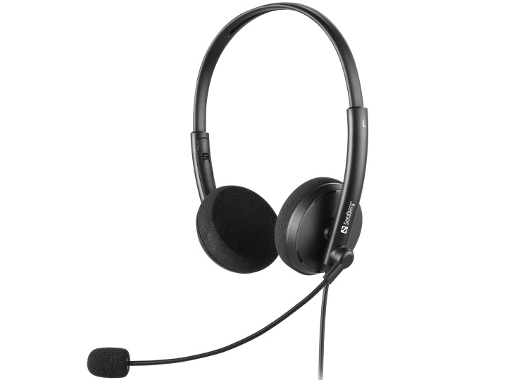 Sandberg MiniJack Office Headset Saver i gruppen DATORER & KRINGUTRUSTNING / Datortillbehör / Headset hos TP E-commerce Nordic AB (C85944)