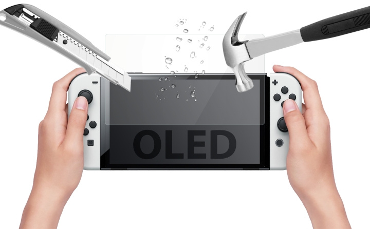 SuBsonic Switch Oled Super skärmskydd - härdat glas 9H Hd i gruppen HEMELEKTRONIK / Spelkonsoler & Tillbehör / Nintendo Switch hos TP E-commerce Nordic AB (C85963)